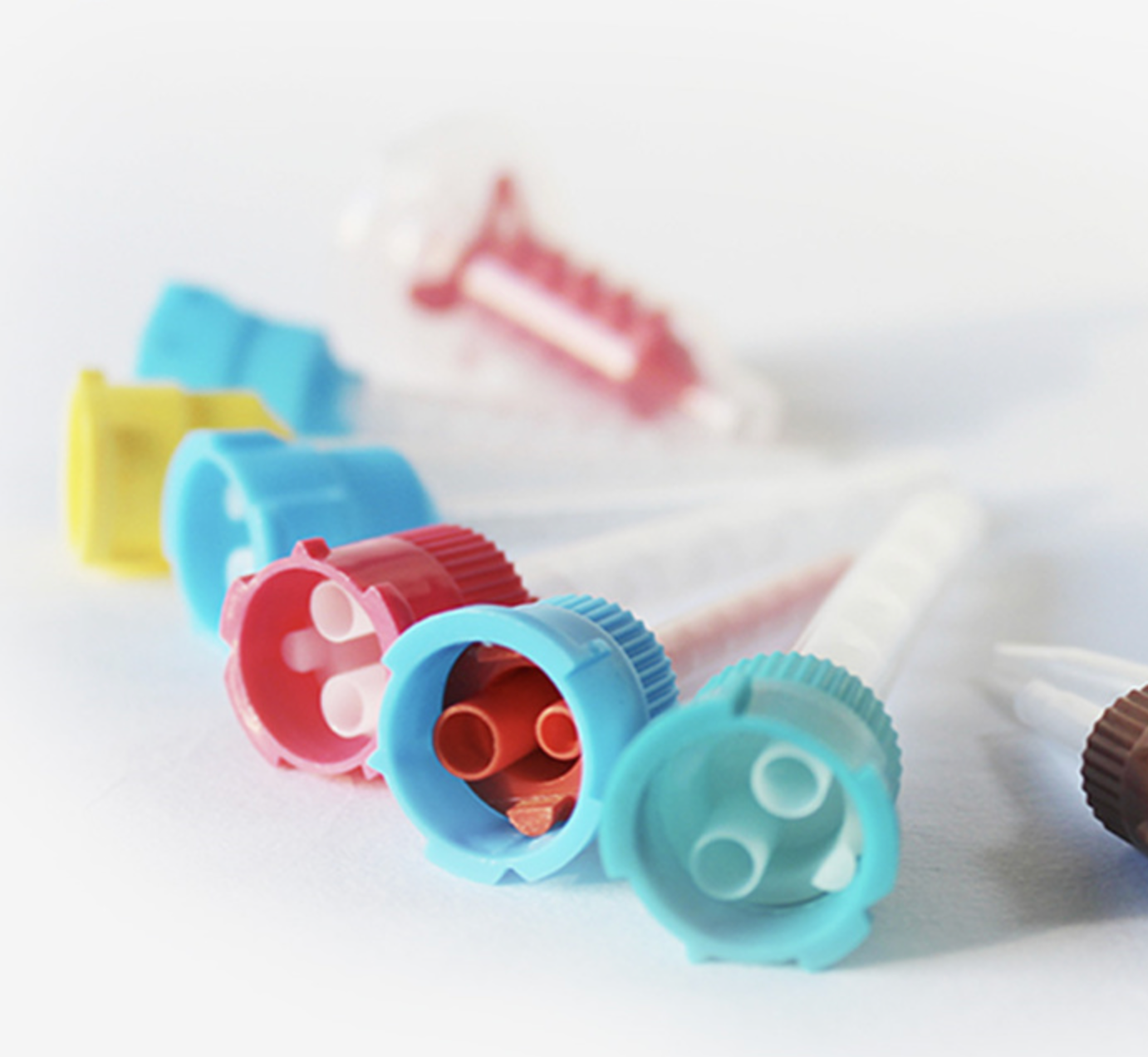 康田正/COTISEN 注射头 HP07 / 硅橡胶材料机混合头(25个/袋│红芯机混头) 红芯机混头