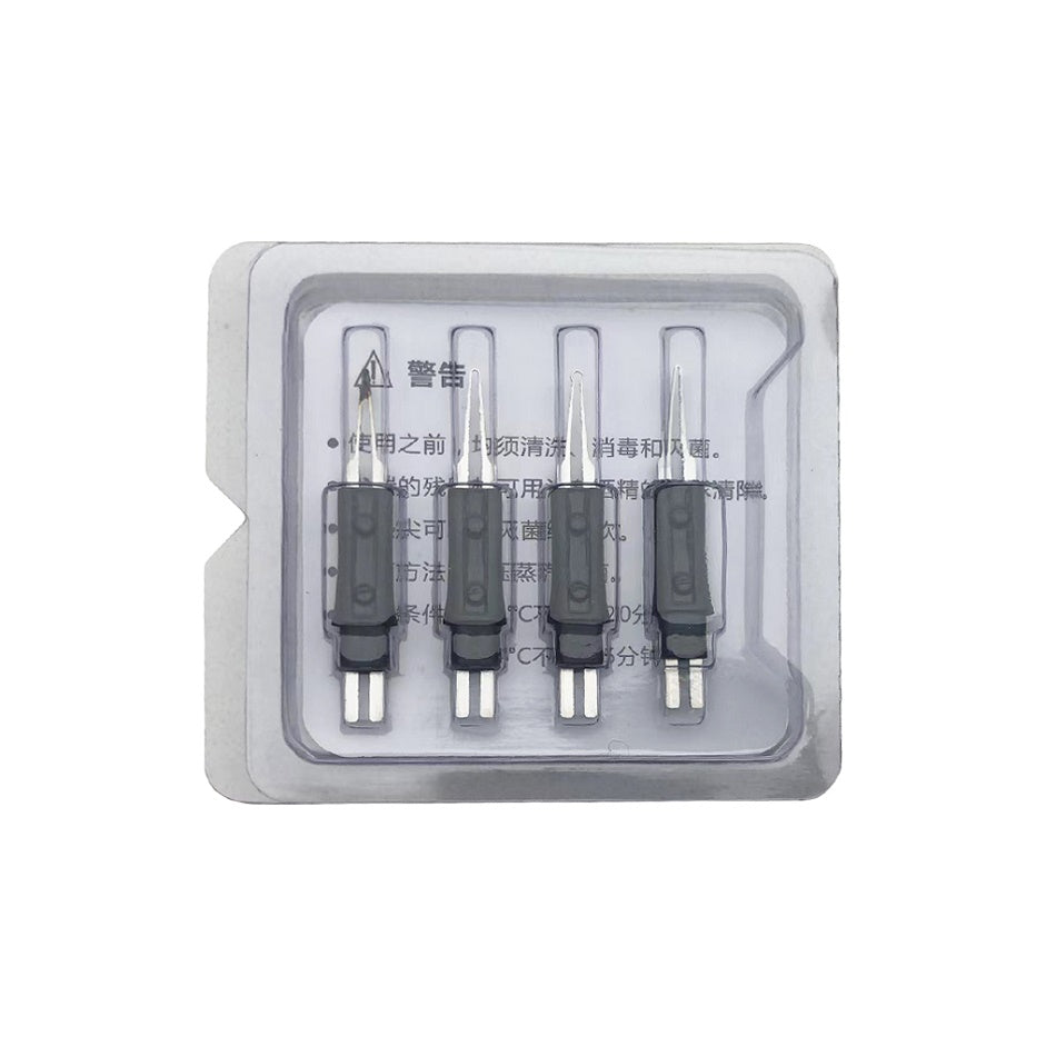 Yusen/COXO gutta-percha point cutter, 4 working points/plate