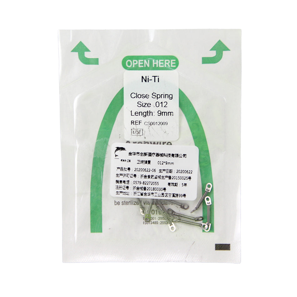 柯帝夫 正畸弹簧/镍钛拉簧 010*12MM