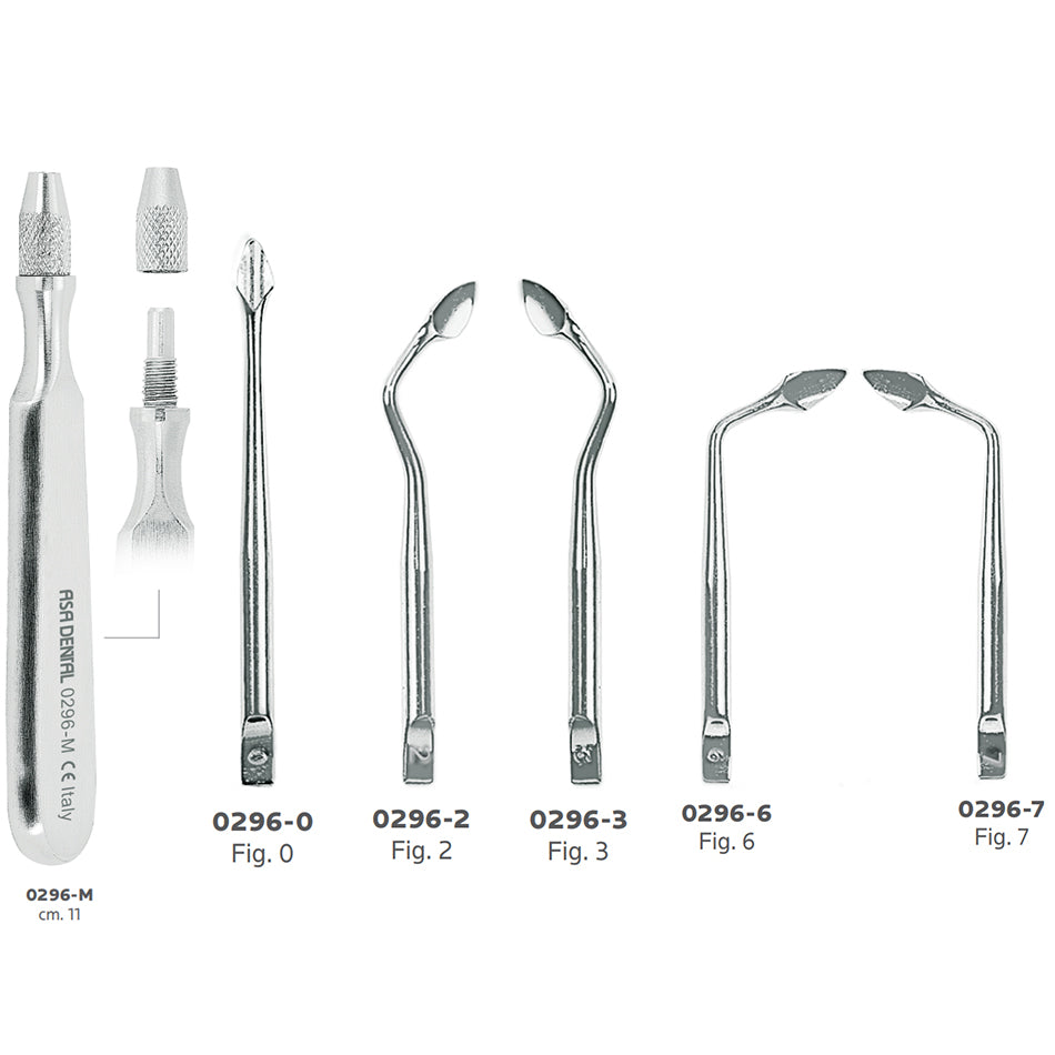 安萨/ASA 骨膜分离器/牙龈分离器/韧带切开器 0296-3
