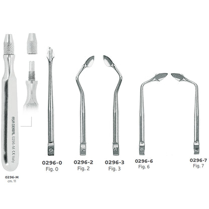 安萨/ASA 骨膜分离器/牙龈分离器/韧带切开器 0296-3