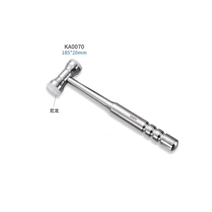 YYDMI 牙骨锤 150mm 二头角片 金属柄