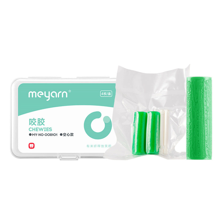 Meyarn/米妍 咬胶 (空心款) 4枚/盒 香橙