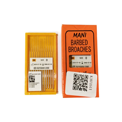 MANI Bone Marrow Removal Needles (sold by the box, 6 strips/box) #0, 12 needles/strip