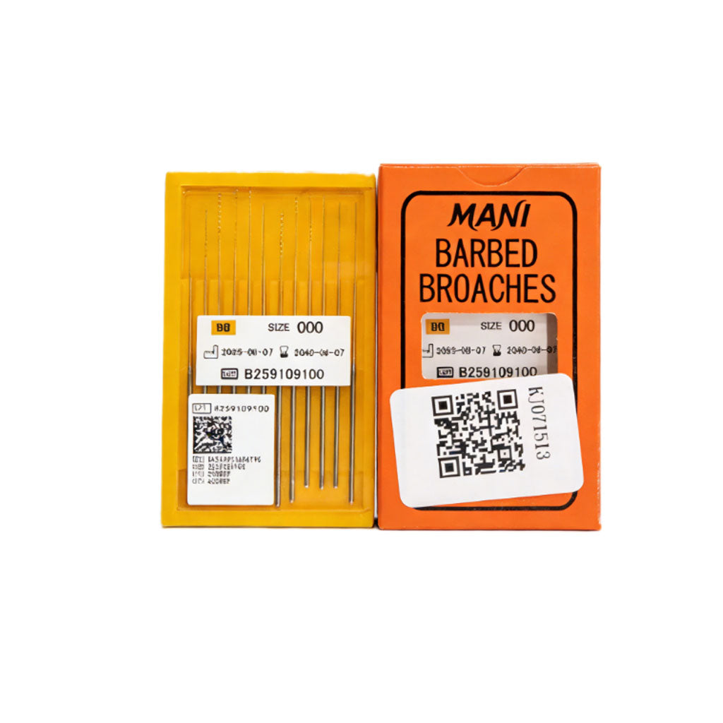 MANI Bone Marrow Removal Needles (sold by the box, 6 strips/box) #0, 12 needles/strip