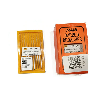 MANI Bone Marrow Removal Needles (sold by the box, 6 strips/box) #0, 12 needles/strip