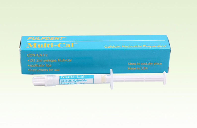 PULPDENT Multi-Cal Calcium Hydroxide Paste 1.2ml/tube